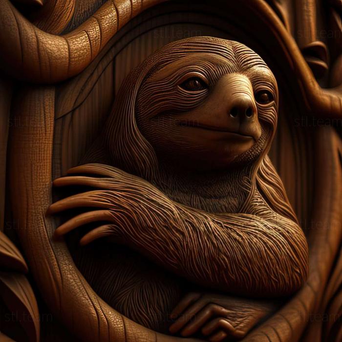 3D model Sloth (STL)